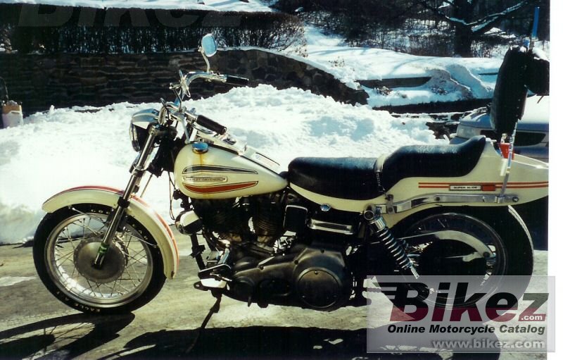 Big  flh 1200 super glide picture and wallpaper from Bikez.com